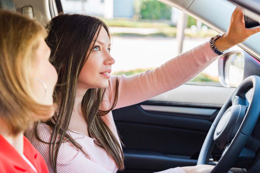 teen driving lesson